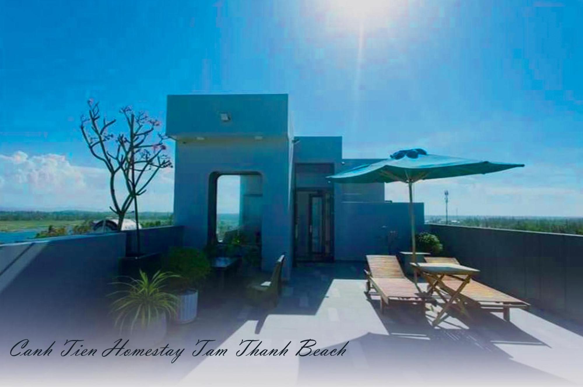 Canh Tien Homestay Tam Thanh Beach Тамки Экстерьер фото